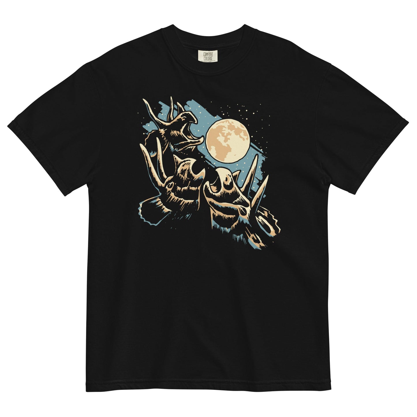 3 Tri Moon Men's Relaxed Fit Tee