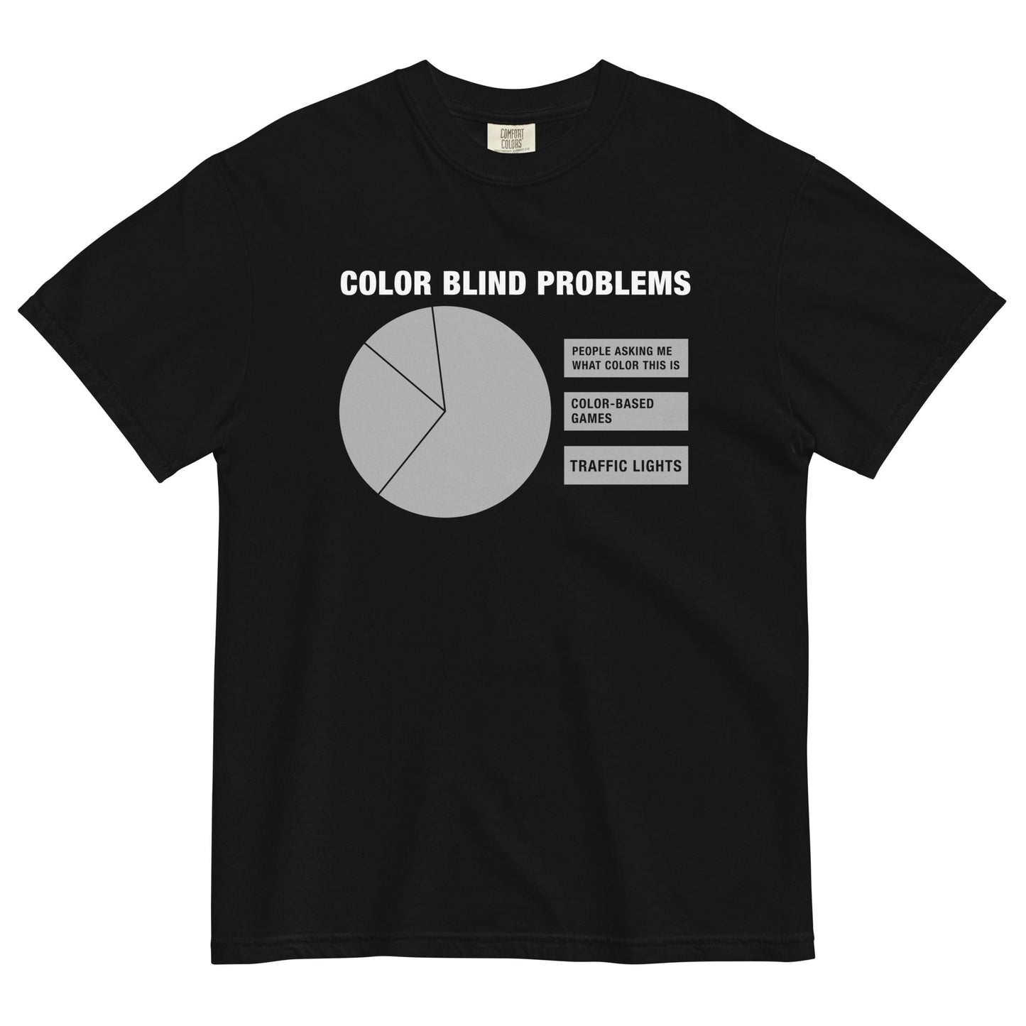 Color Blind Problems Men's Relaxed Fit Tee