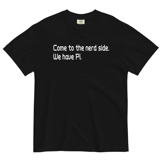 Come To The Nerd Side. We Have Pi. Men's Relaxed Fit Tee