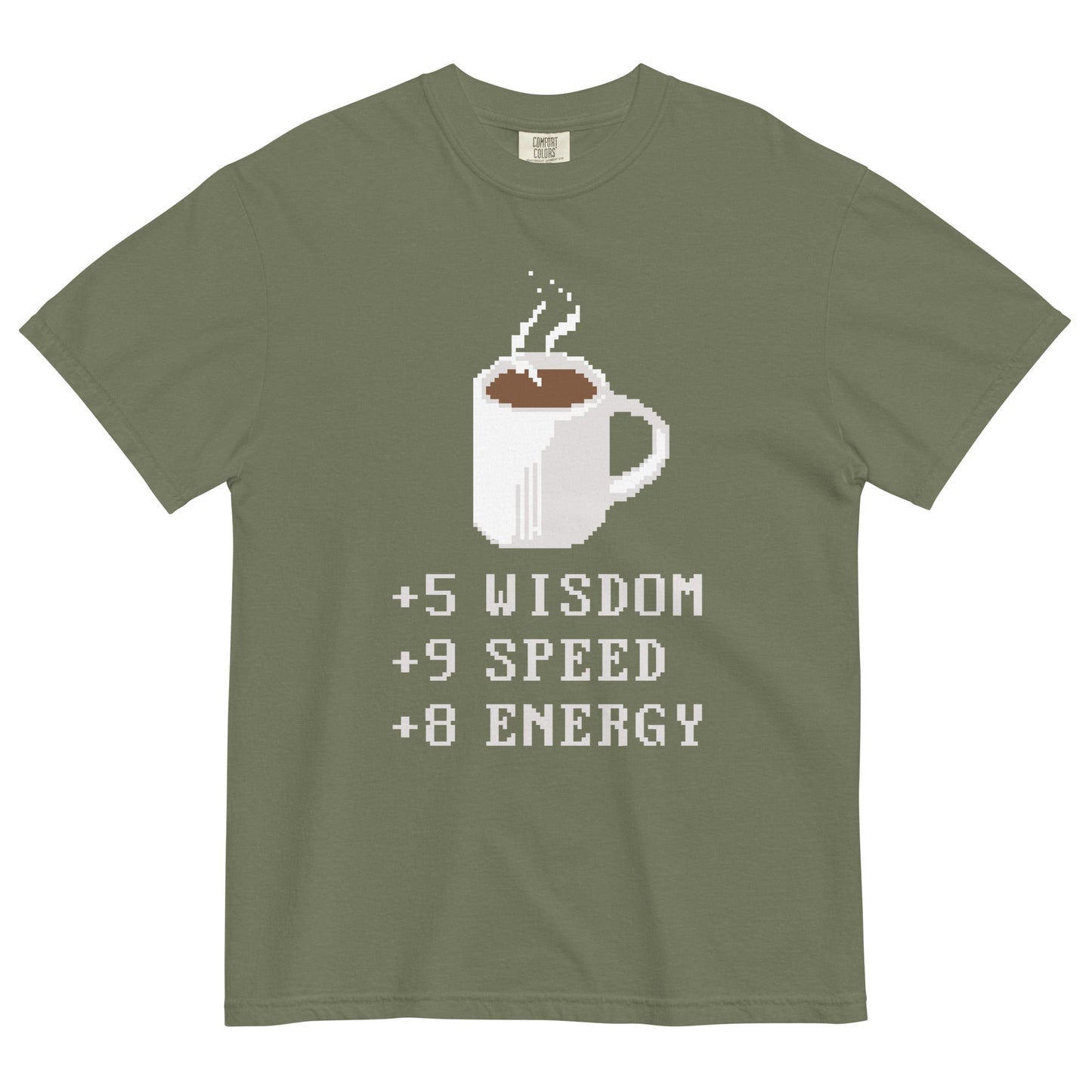 Coffee Plus To Stats Men's Relaxed Fit Tee