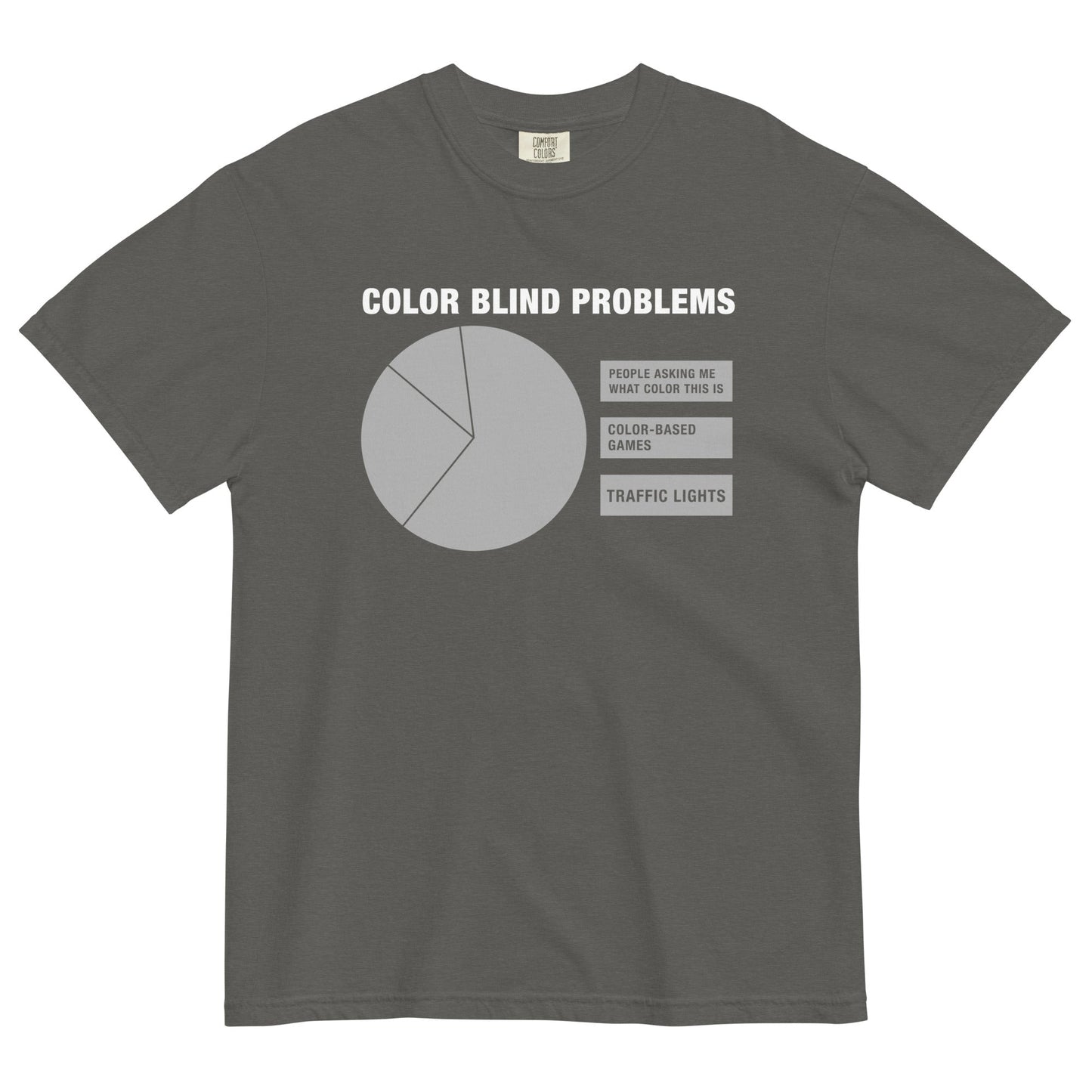 Color Blind Problems Men's Relaxed Fit Tee