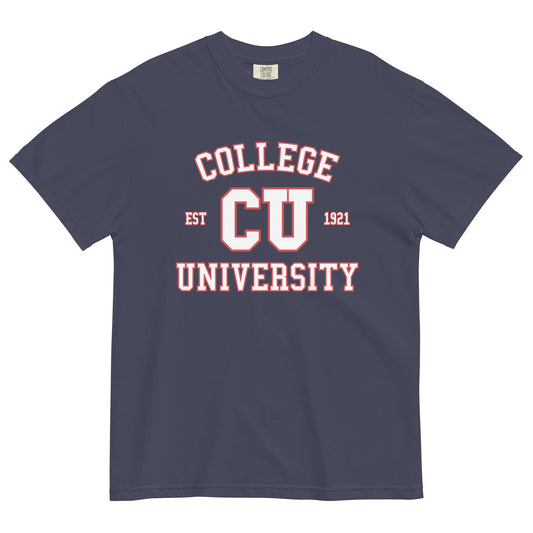 College University Men's Relaxed Fit Tee