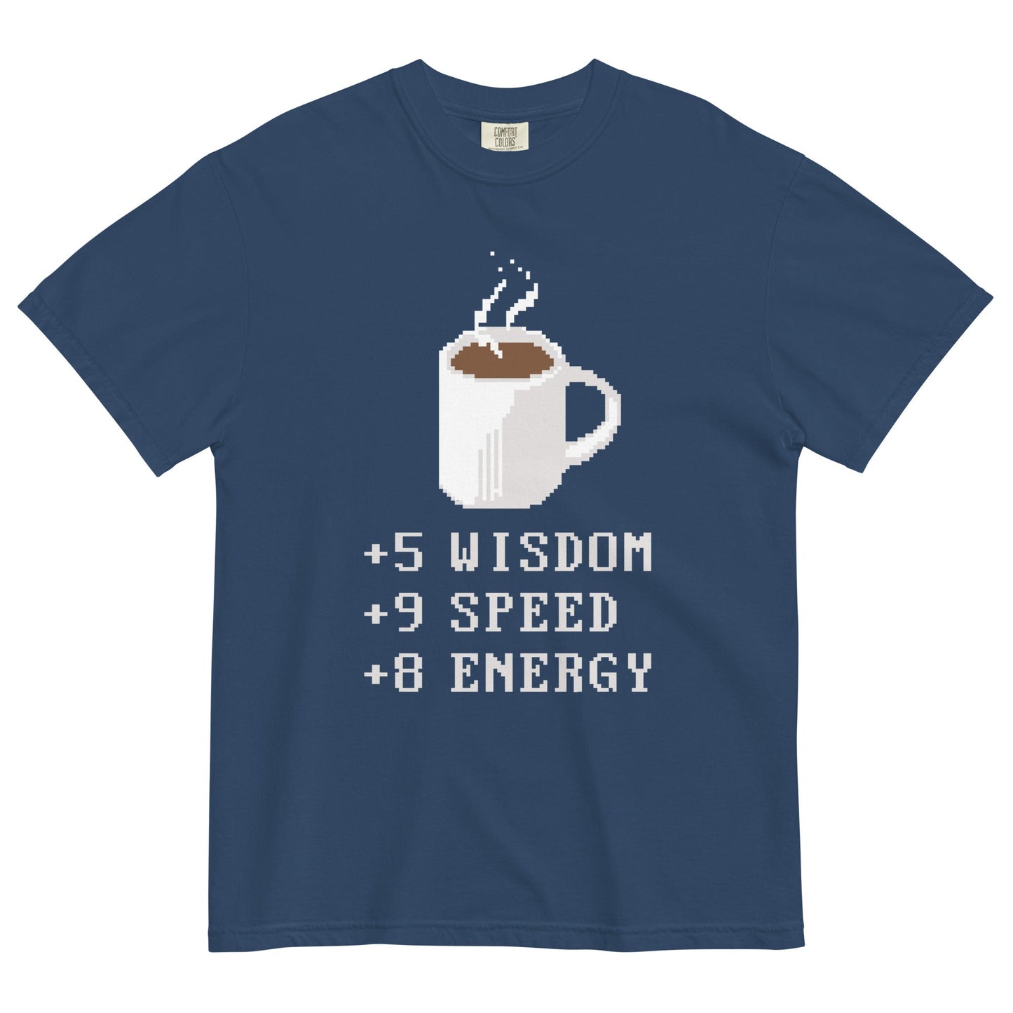 Coffee Plus To Stats Men's Relaxed Fit Tee