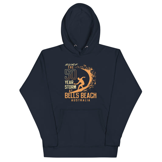 50 Year Storm At Bells Beach Unisex Hoodie