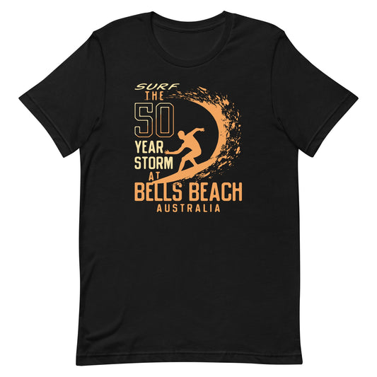 50 Year Storm At Bells Beach Men's Signature Tee