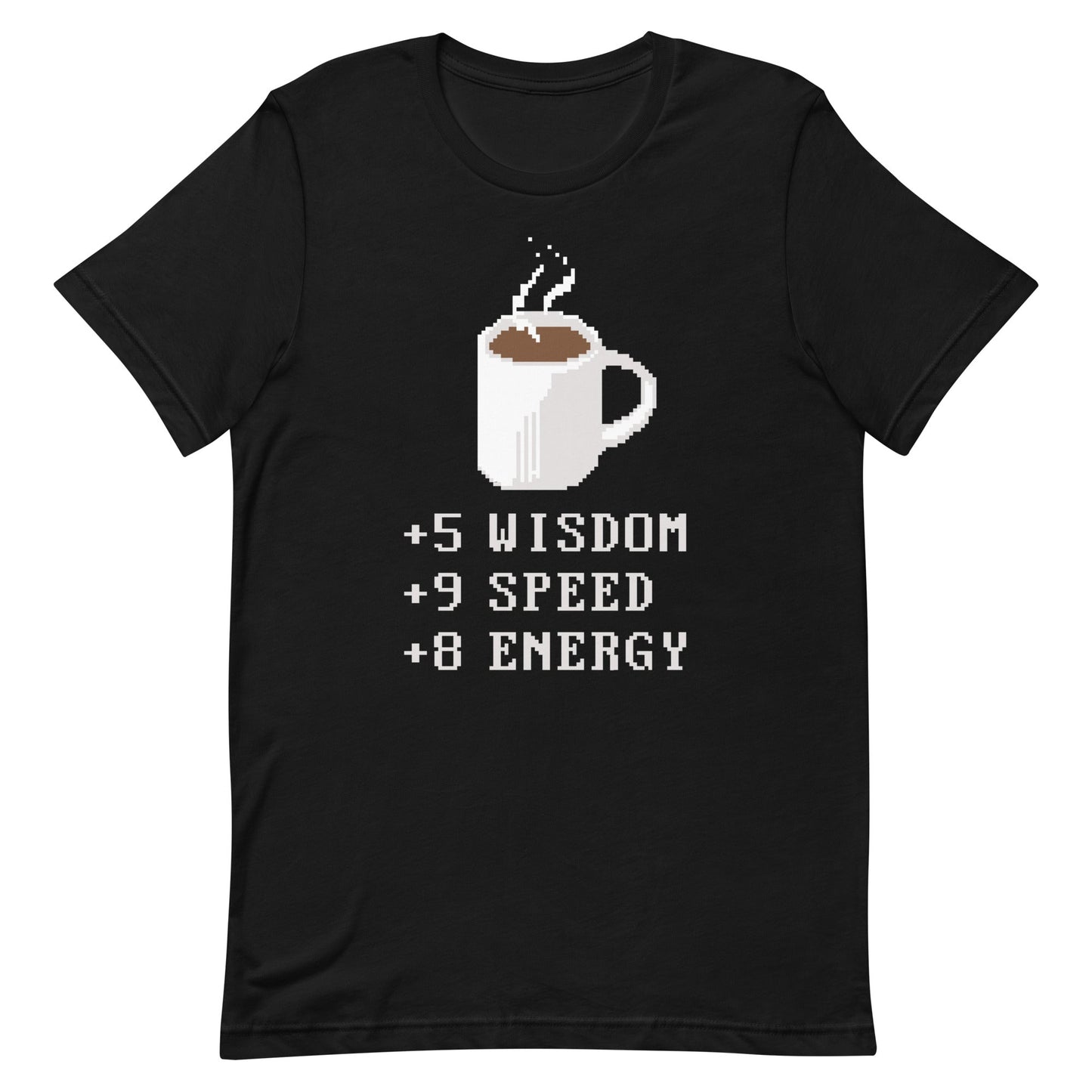 Coffee Plus To Stats Men's Signature Tee