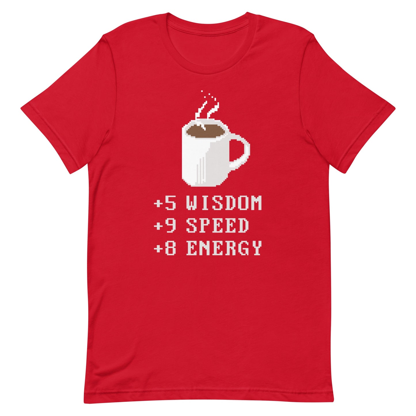 Coffee Plus To Stats Men's Signature Tee