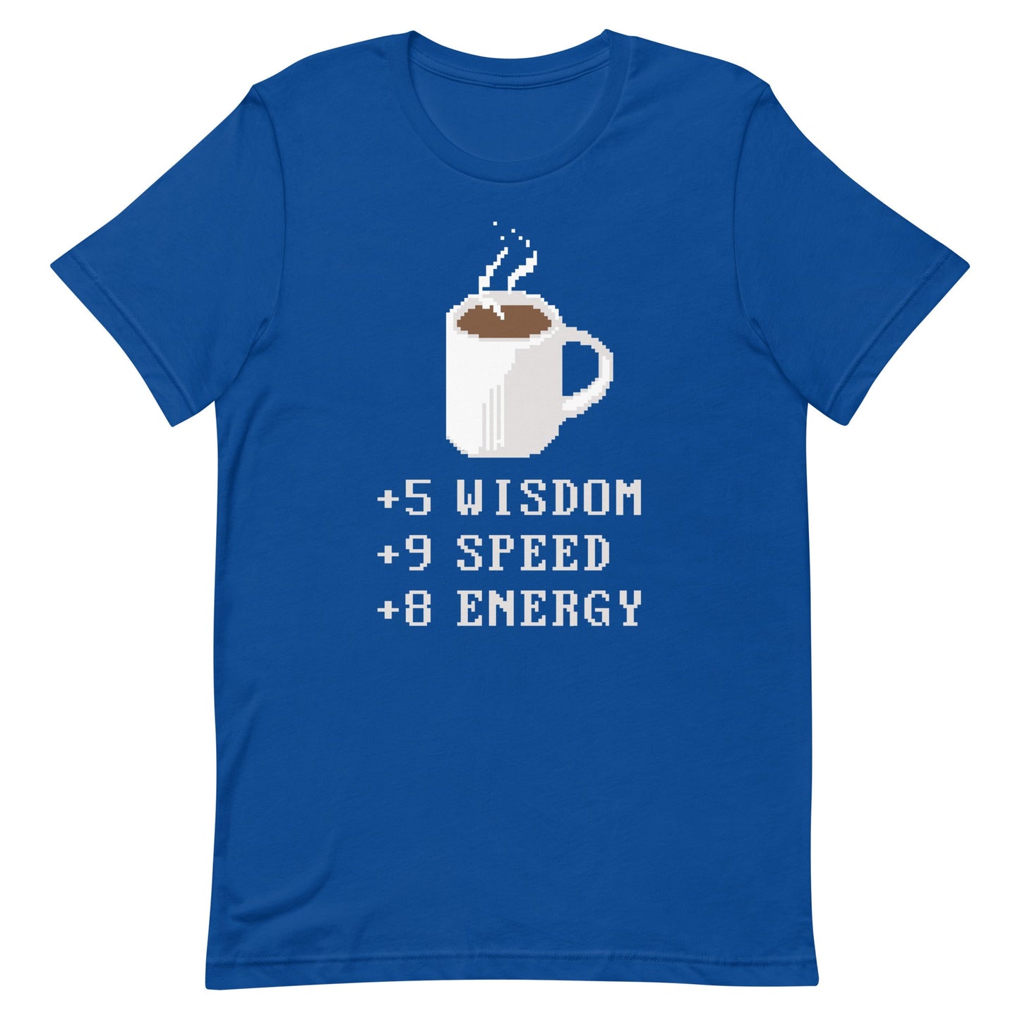 Coffee Plus To Stats Men's Signature Tee