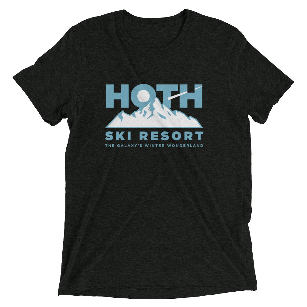 Hoth Ski Resort Men's Tri-Blend Tee