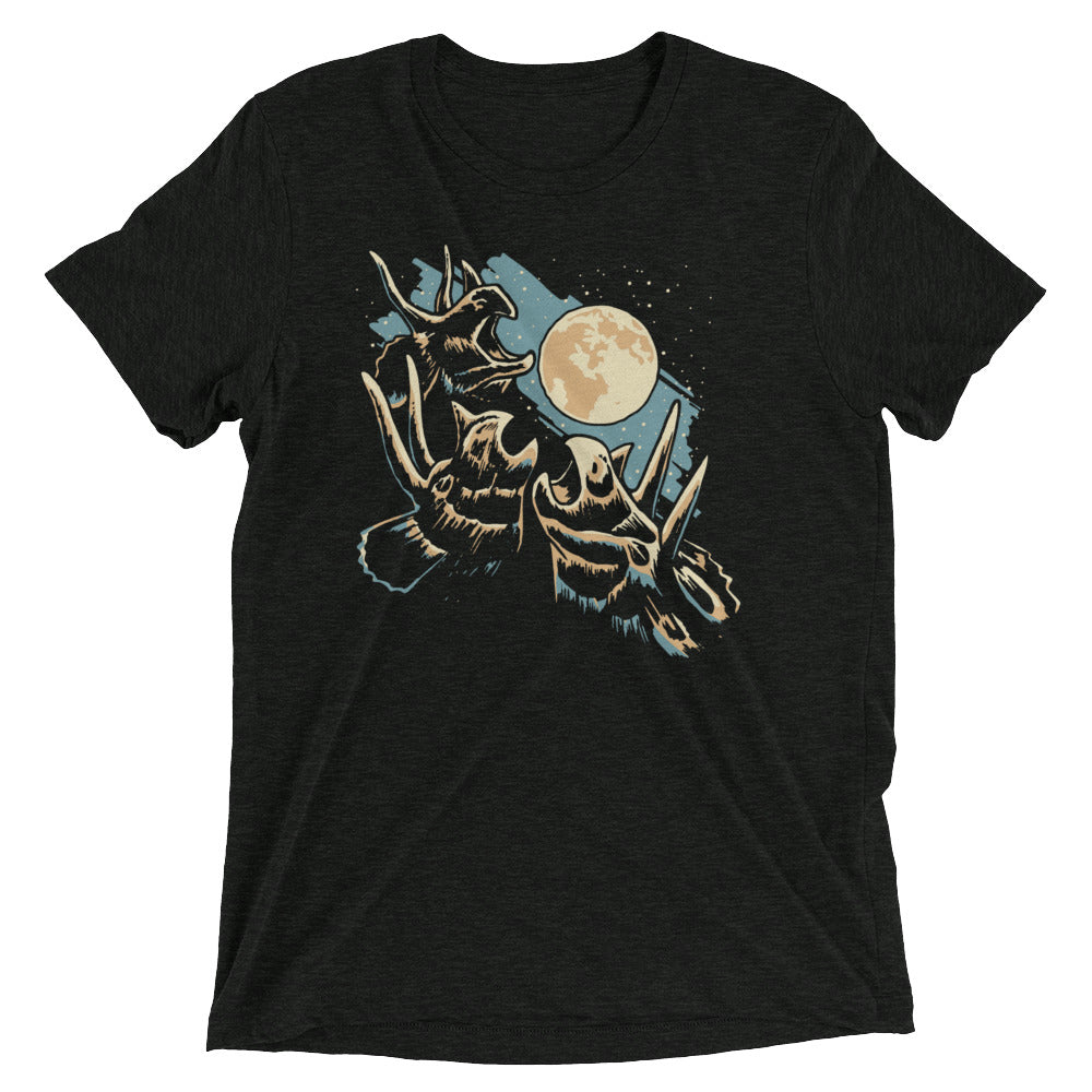3 Tri Moon Men's Tri-Blend Tee