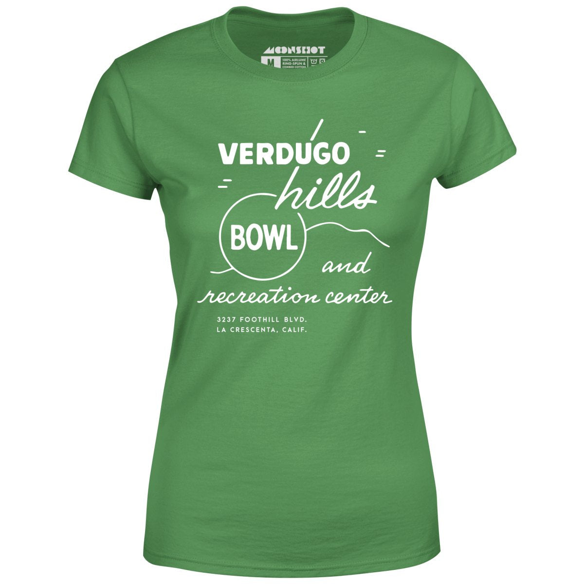 Verdugo Hills v2 - La Crescenta, CA - Vintage Bowling Alley - Women's T-Shirt