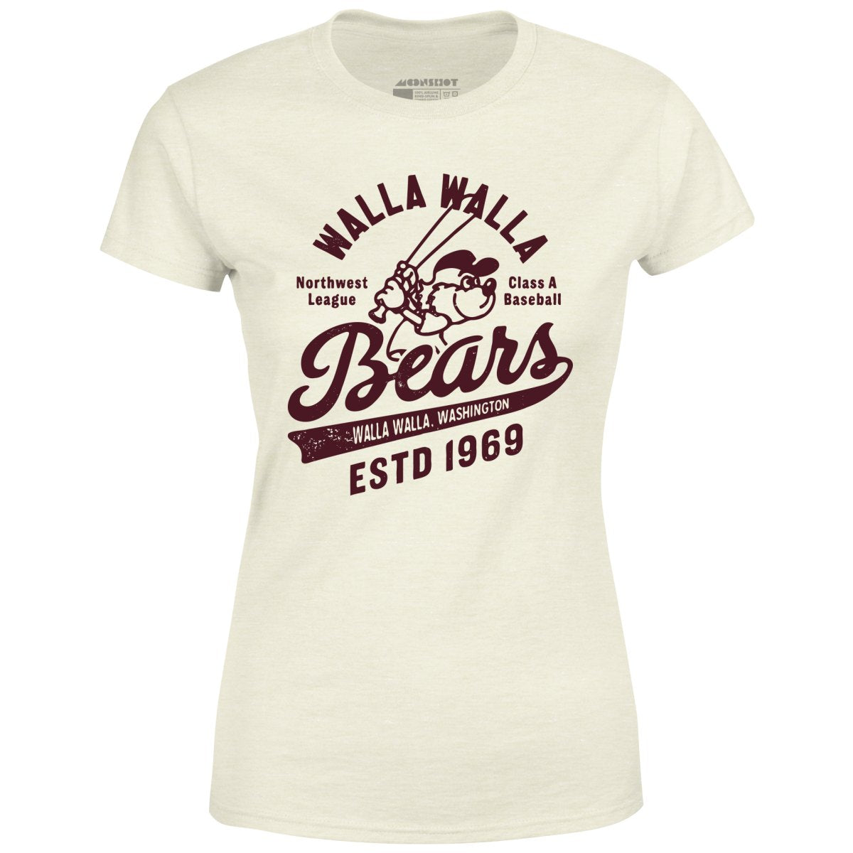 Walla Walla Bears - Washington - Vintage Defunct Baseball Teams - Women's T-Shirt