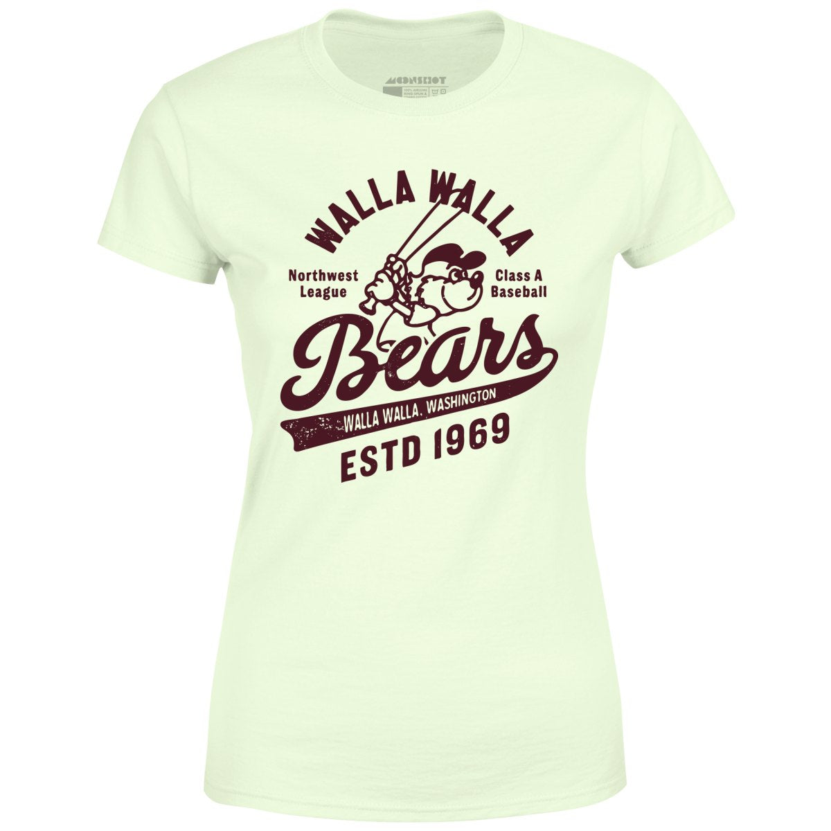 Walla Walla Bears - Washington - Vintage Defunct Baseball Teams - Women's T-Shirt