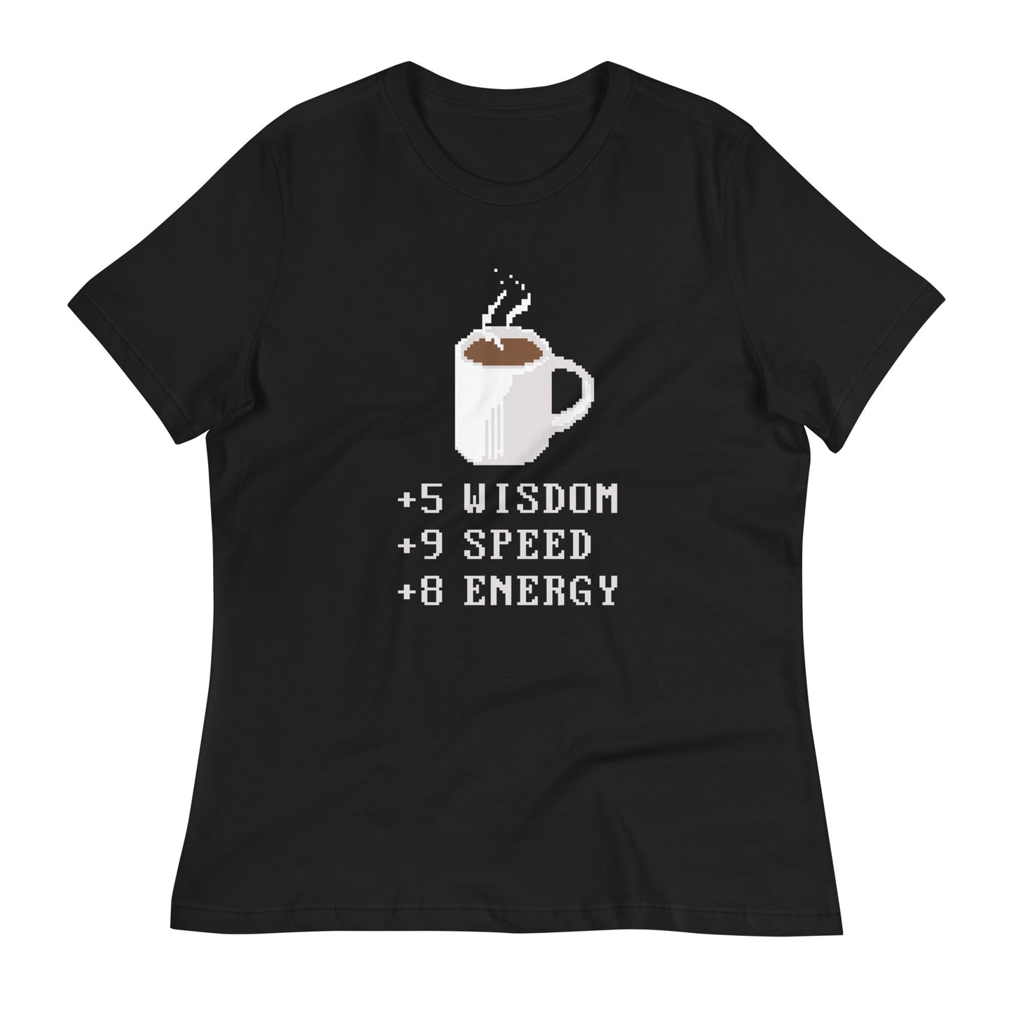 Coffee Plus To Stats Women's Signature Tee