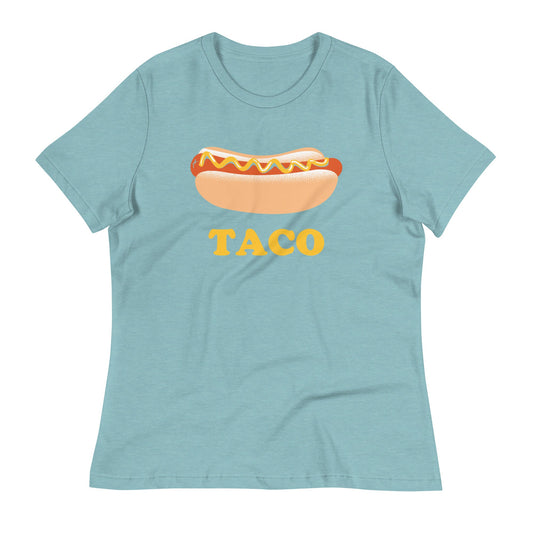 Hotdog Taco Women's Signature Tee