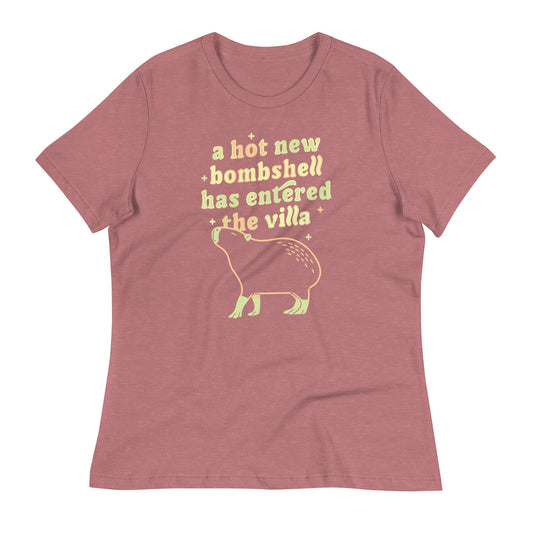 A Hot New Bombshell Has Entered The Villa Women's Signature Tee