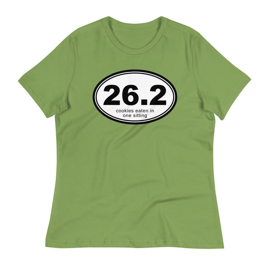26.2 Cookies Eaten In One Sitting Women's Signature Tee