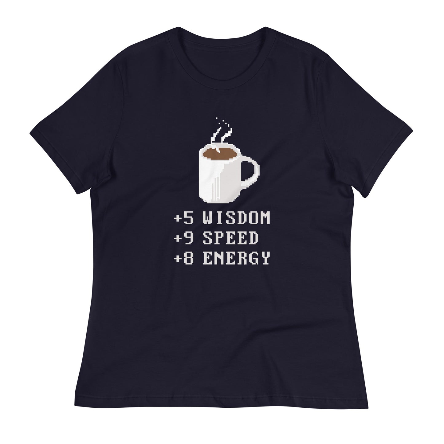 Coffee Plus To Stats Women's Signature Tee