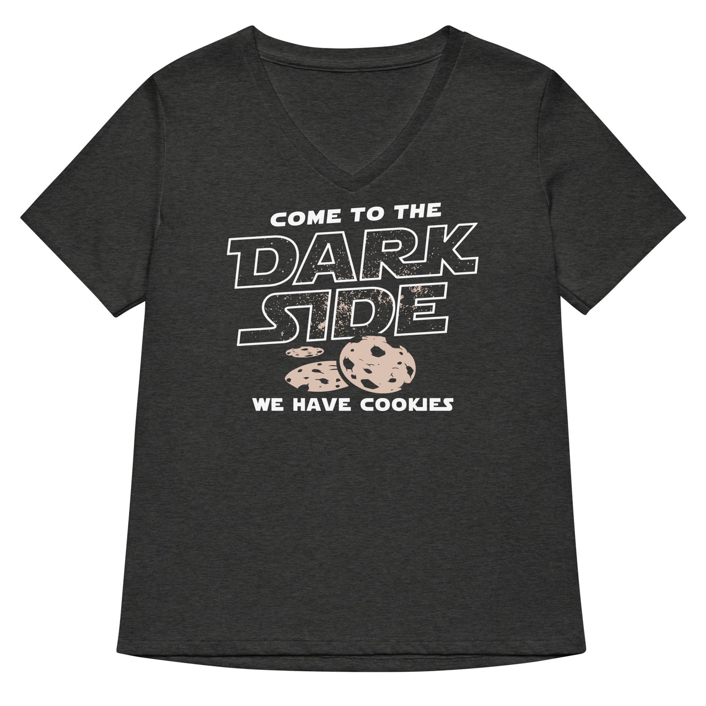 Come To The Dark Side, We Have Cookies Women's V-Neck Tee