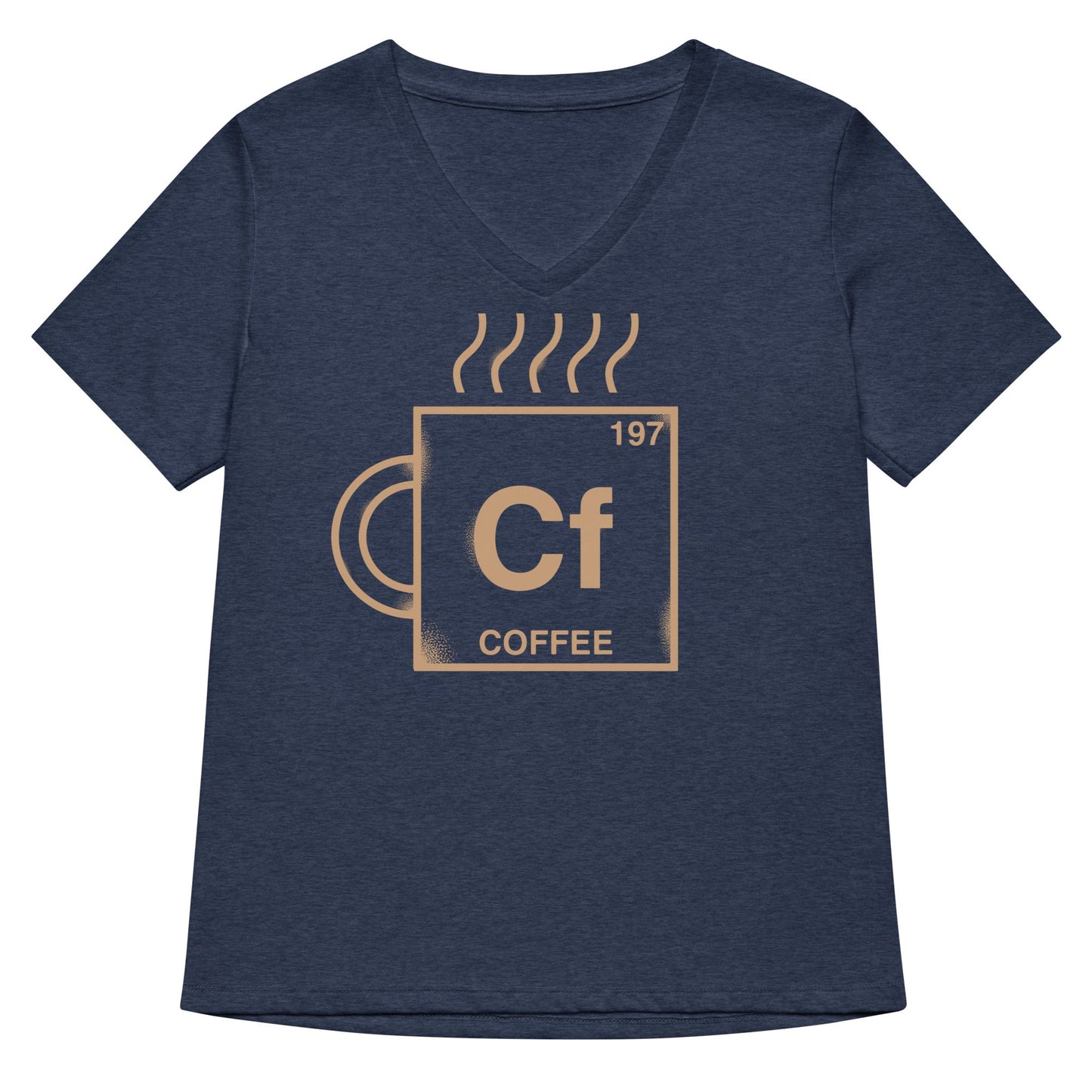 Coffee Element Women's V-Neck Tee