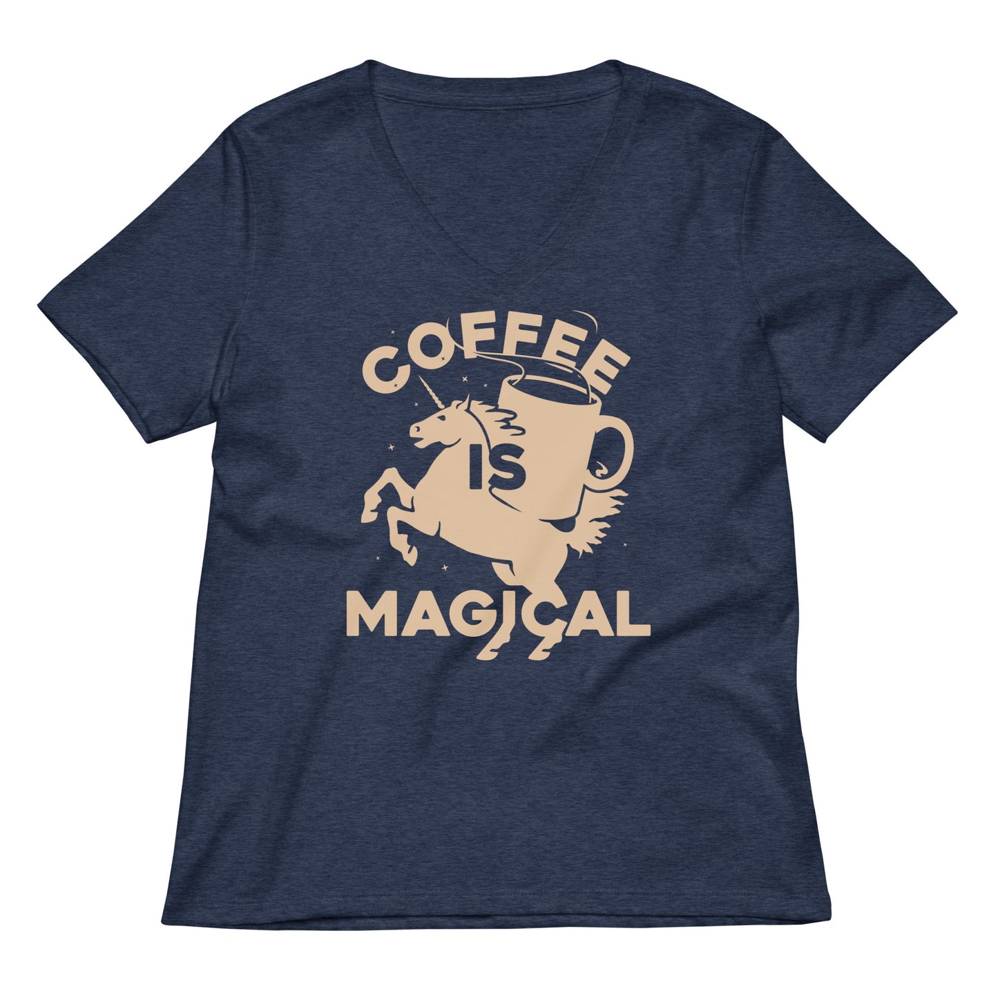 Coffee Is Magical Women's V-Neck Tee