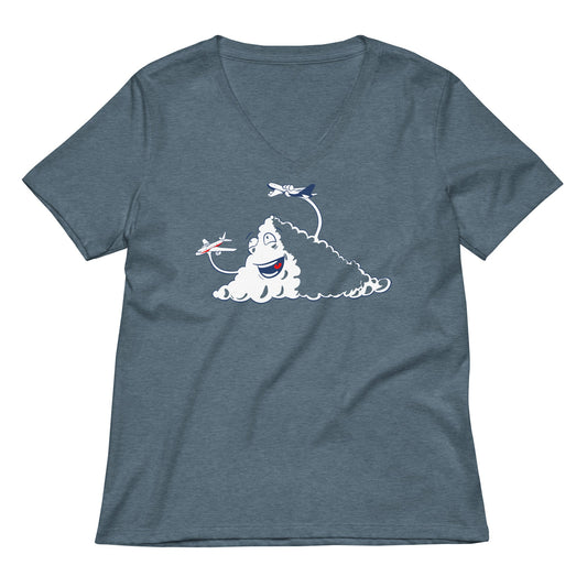Cloud Toys Women's V-Neck Tee