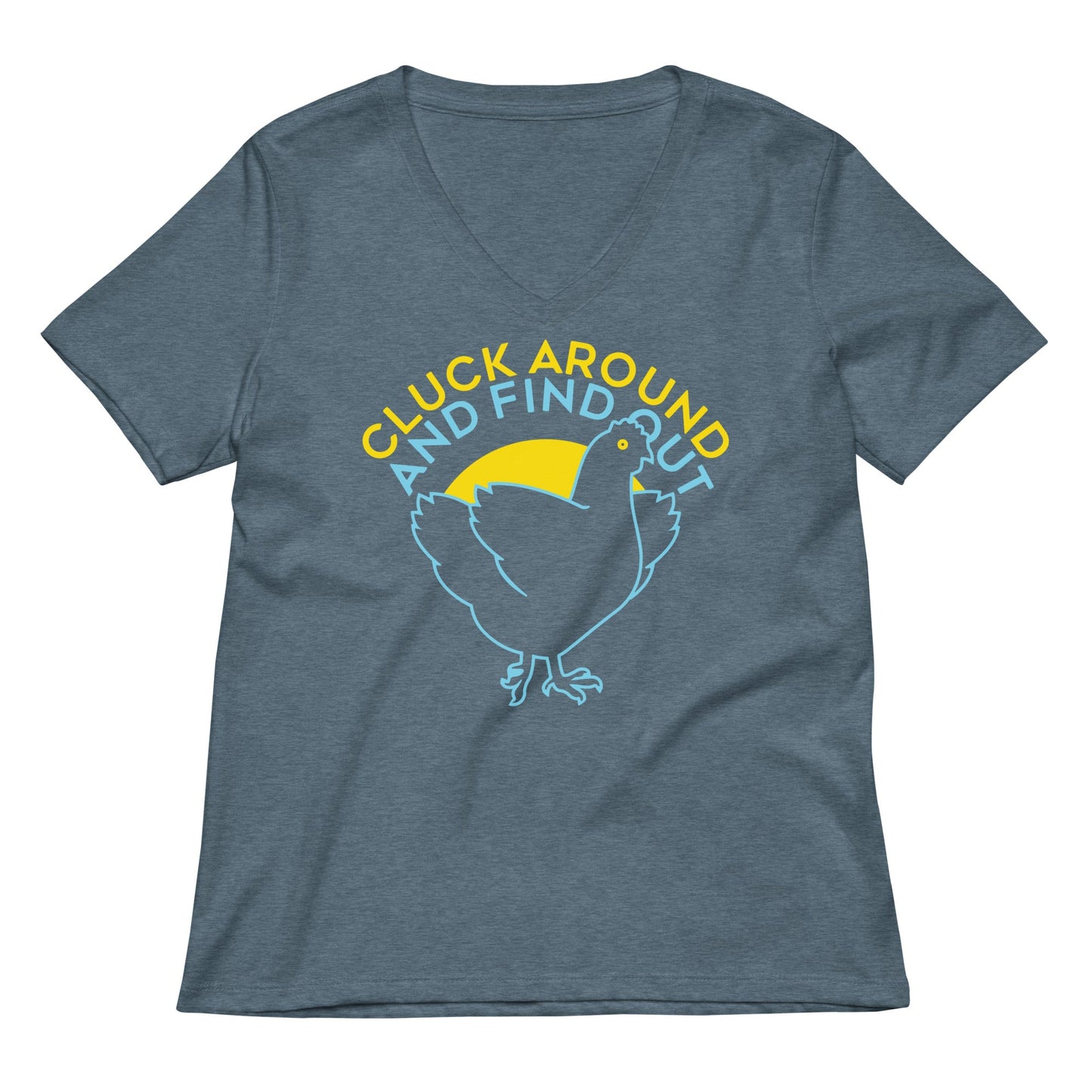 Cluck Around And Find Out Women's V-Neck Tee