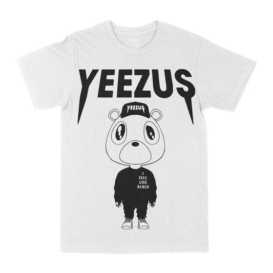 Yeezus Bear Graphic Tee Style001
