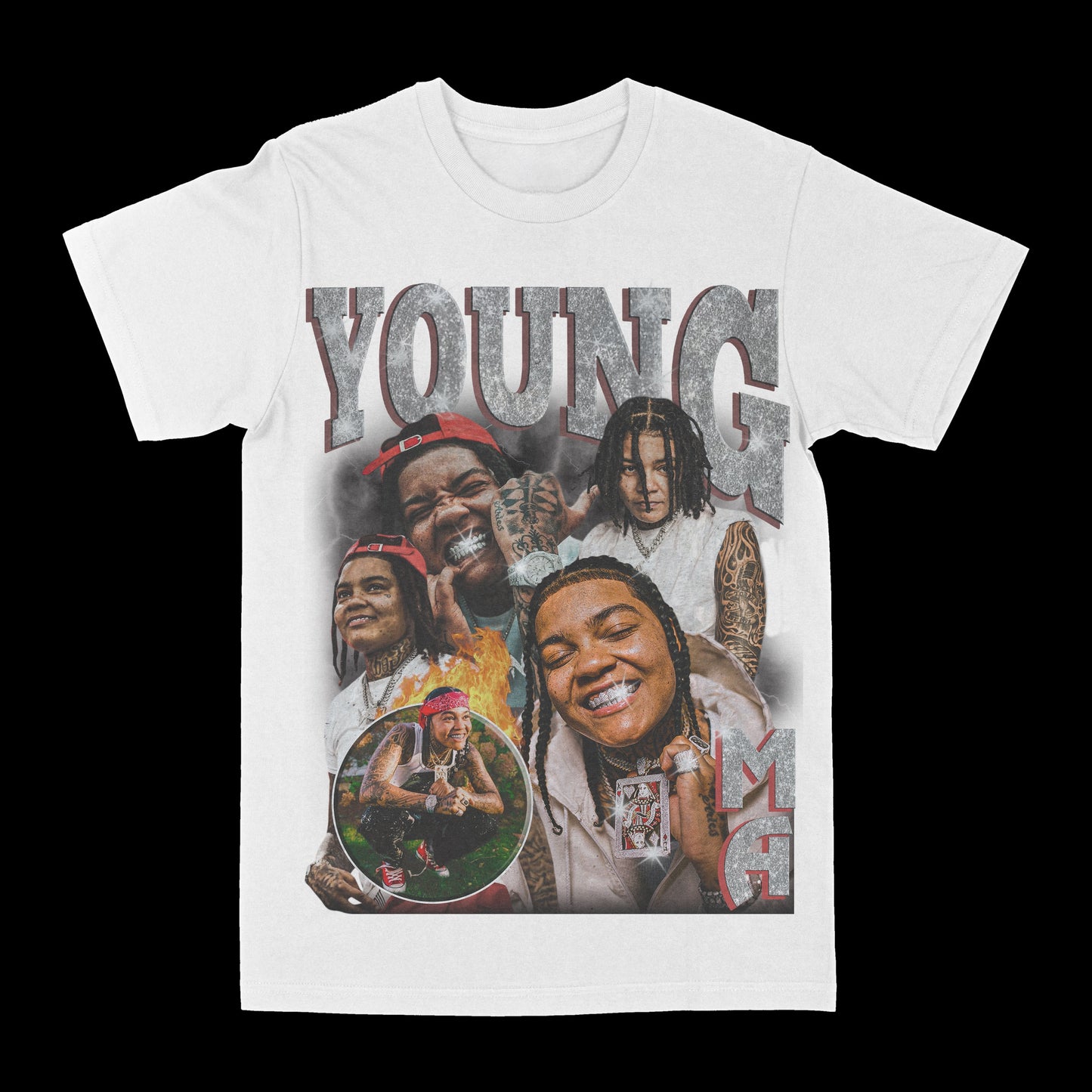 Young M.A Graphic Tee Style001