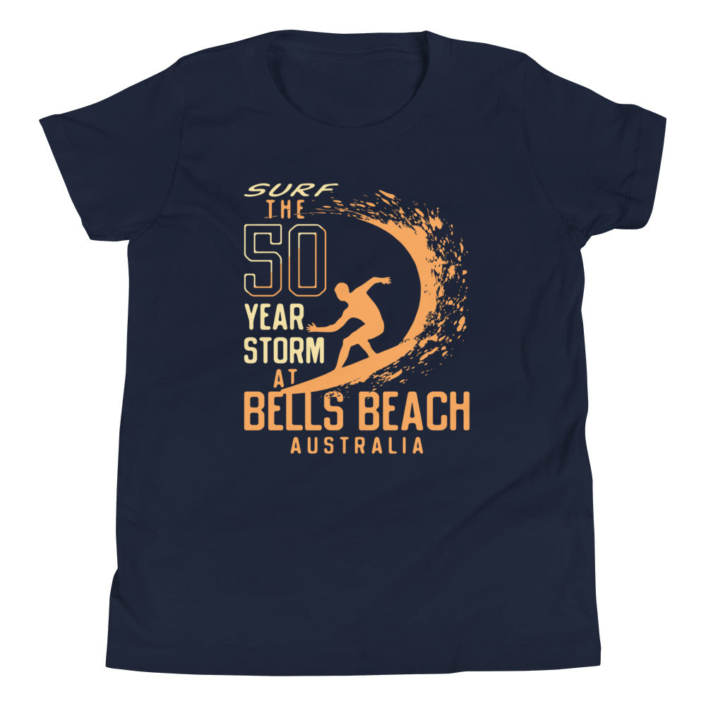 50 Year Storm At Bells Beach Kid's Youth Tee