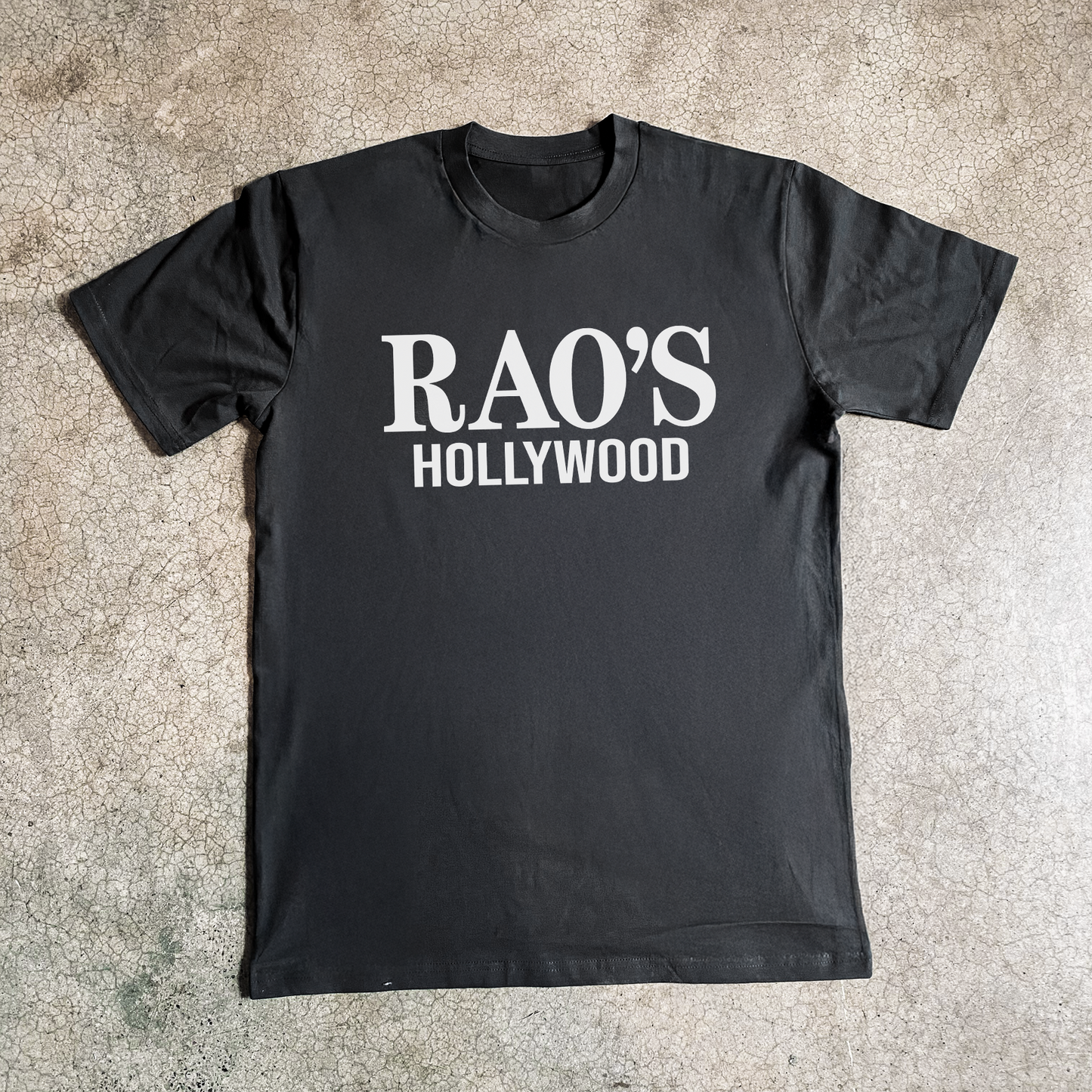 'RAO'S HOLLYWOOD' BLACK T-SHIRT